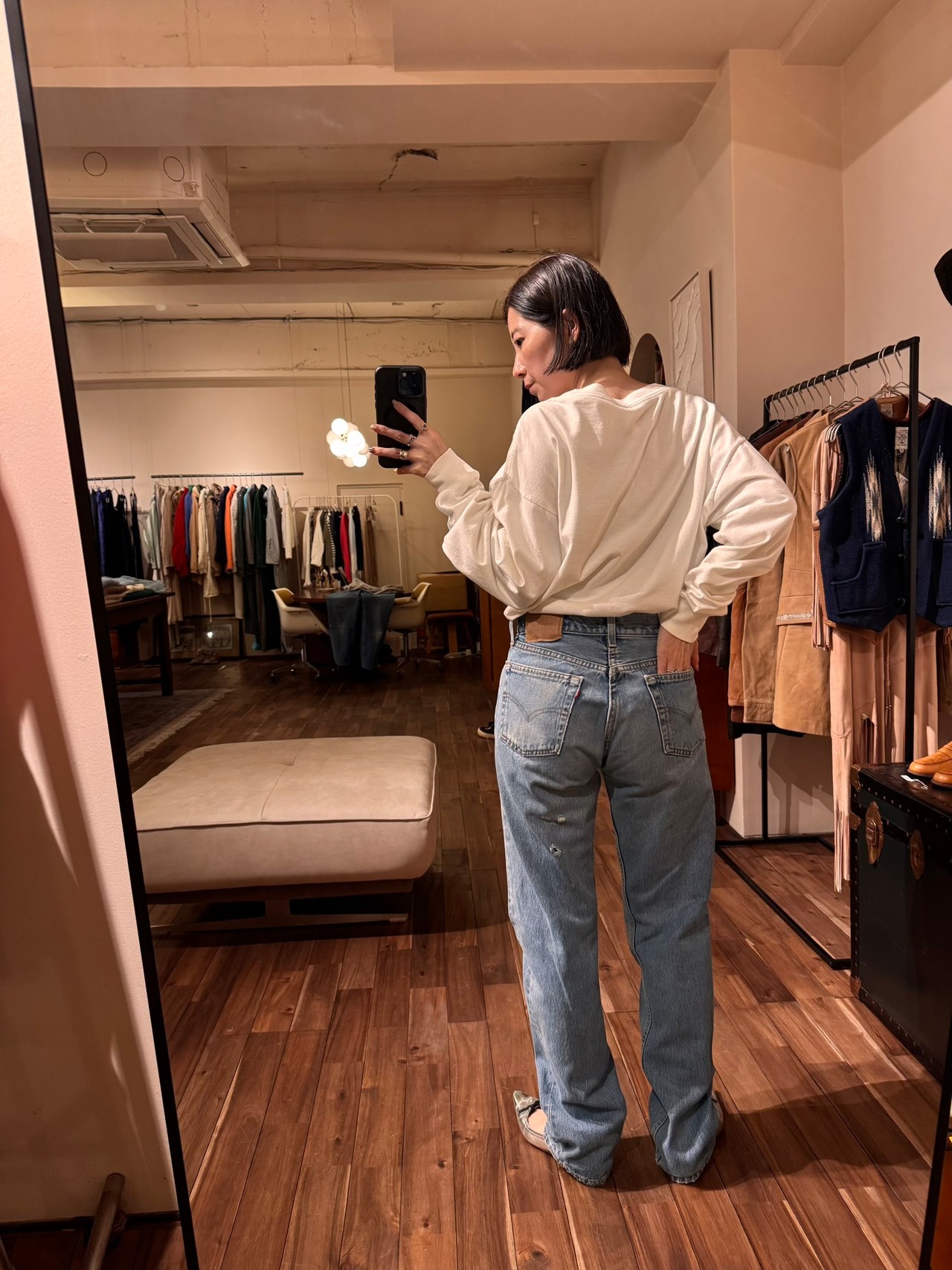 90s Levi's 501 Student Made in USA Denim Pants