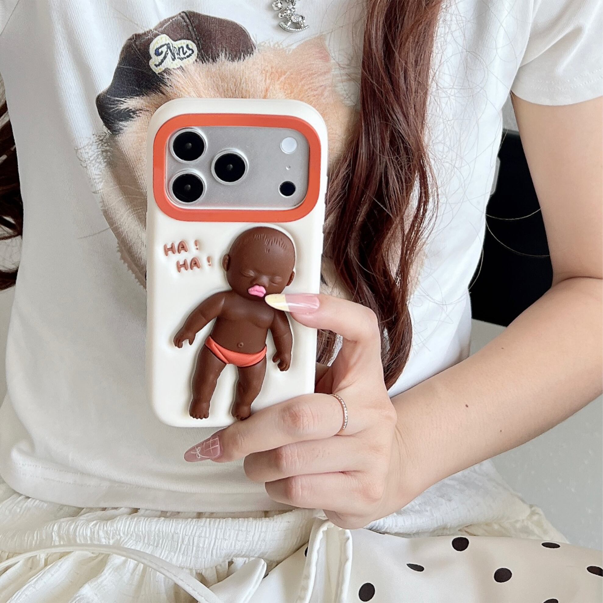 ぷにぷに赤ちゃん iPhone18 17 16 15 14 13 ケース シリコン かわいい