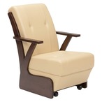 コタツチェア KOC-7058RB 幅60×奥行89×高さ88×座面高42cm