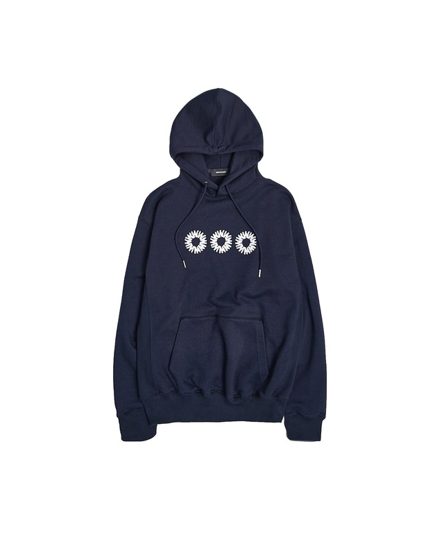 [999HUMANITY] EVD HOODIE (DARK NAVY) 正規品  韓国 ブランド 韓国ファッション 韓国代行 999 ヒューマニティ HUMANITY 日本 店舗