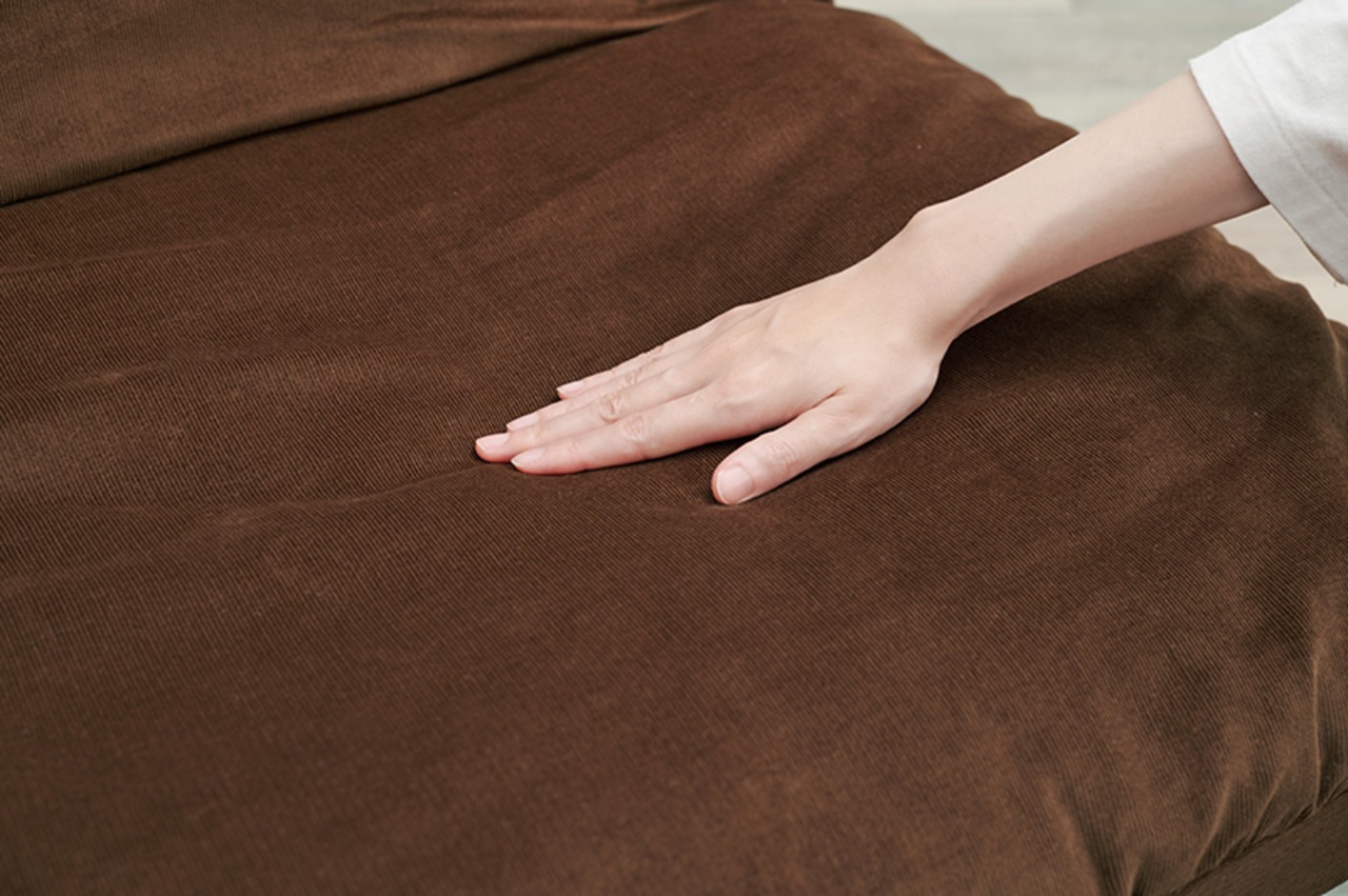 ワイド座面 リクライニングソファ