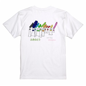 特注Tシャツ・背中ロゴ（ふきのとう様）