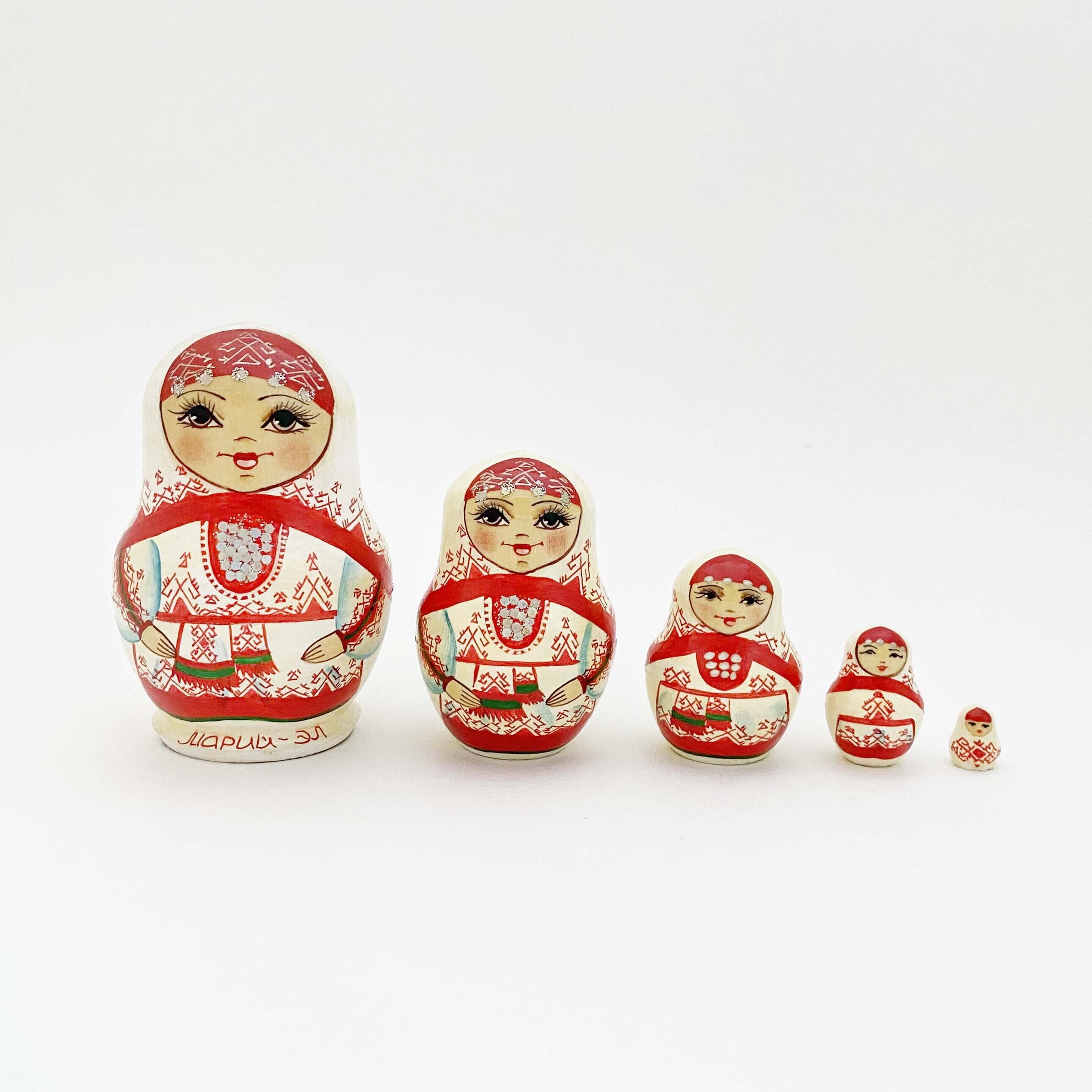 マリエル共和国マトリョーシカ（8cm / 5個組）