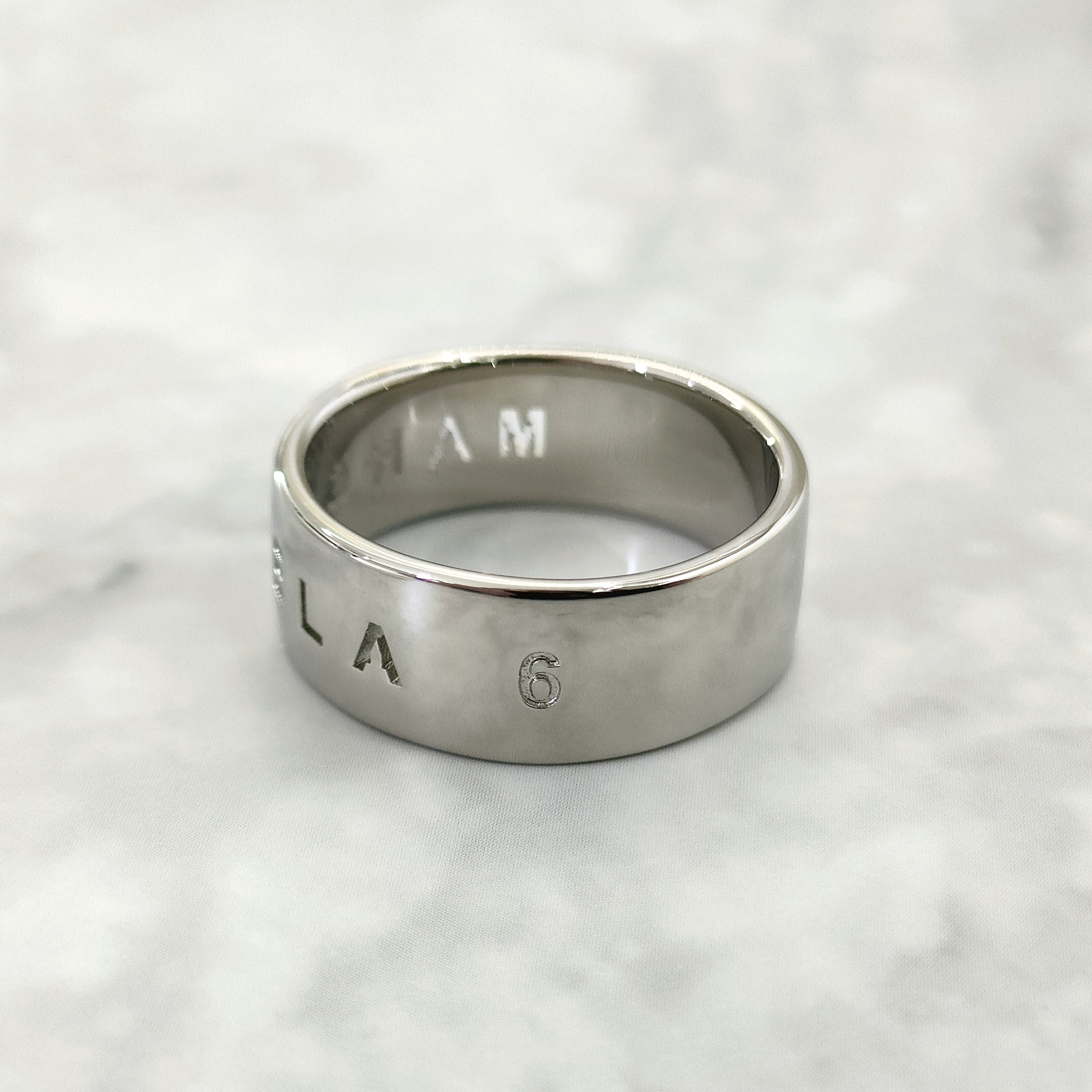 MM6 LOGO RING