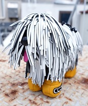 3D MY DOGGY コンパクトショルダーBAG (WHITE)　CQ-45505H