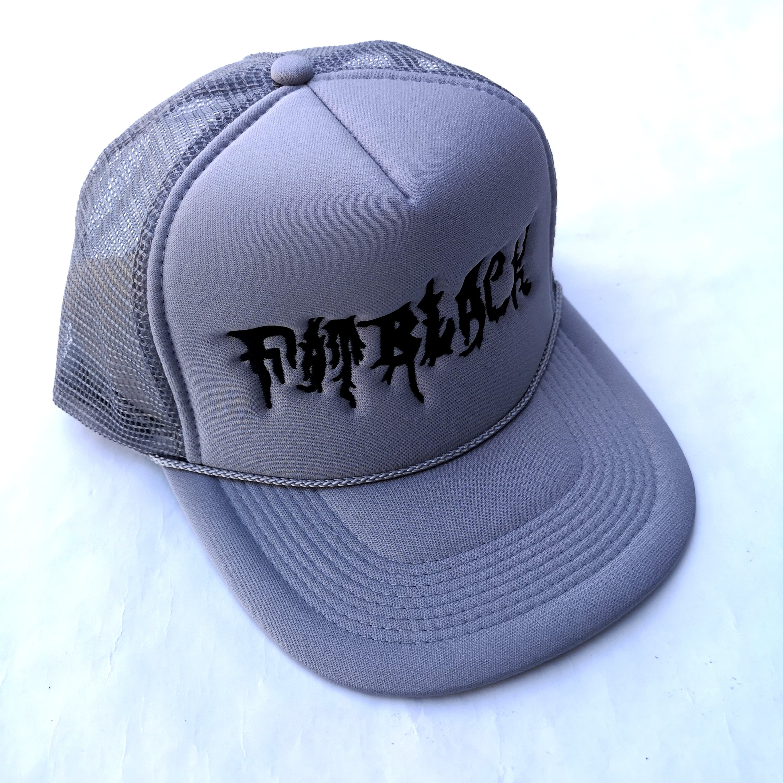 FATBLACK MESH CAP NAVY, GRAY