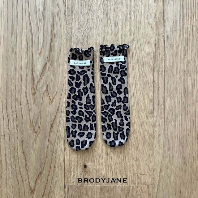 【取寄】brodyjane|camel leo socks|キャメルレオソックス|FREE|baby|26 autumn