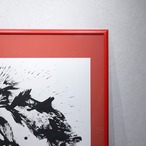 Bello Select 水墨画 抽象画 アートパネル 155×113 絵画 絵 現代 美術 インテリア アート モダン 和モダン ミニマル