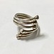 Vintage Triple Design Siver Ring