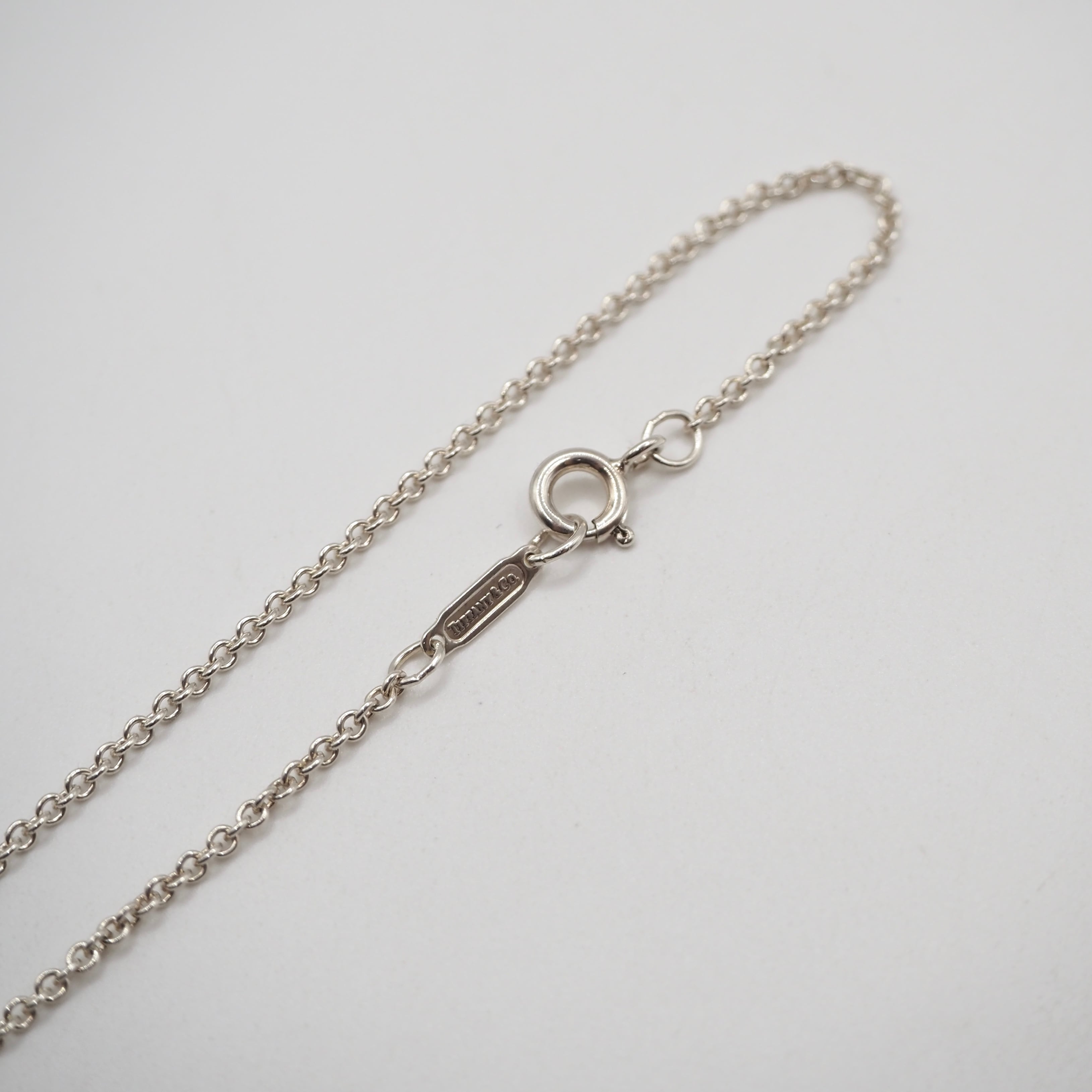 Tiffany&Co. シグネチャークロス コンビ ネックレス シルバー925 K18