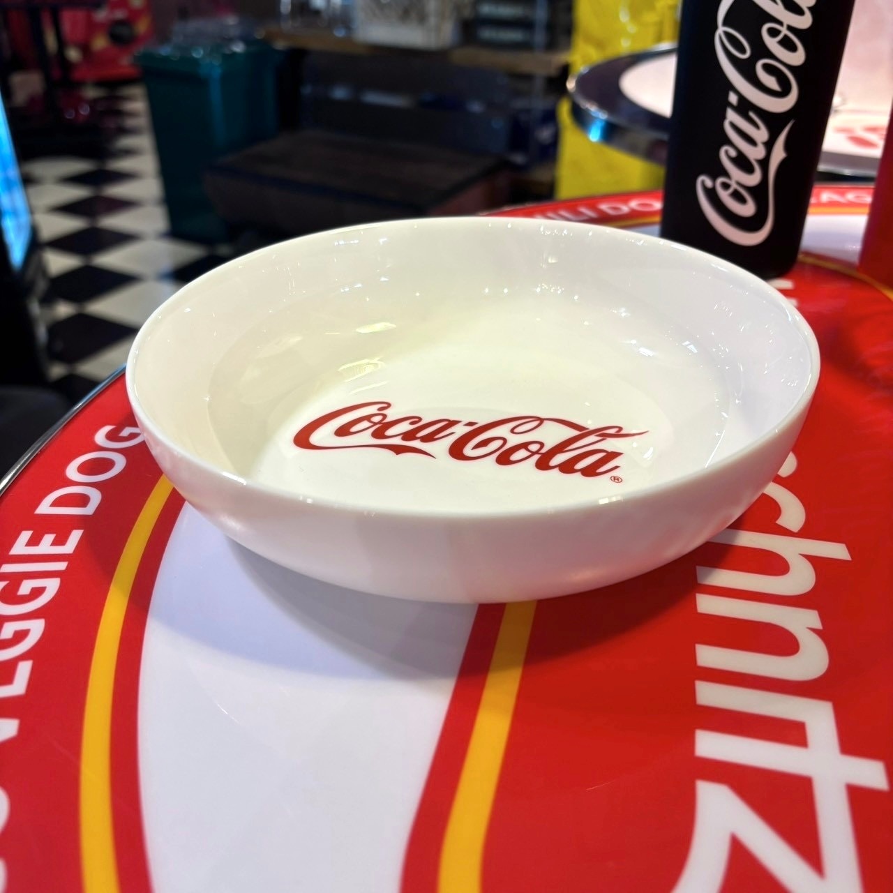 【コカ・コーラ】 ICON GLASS PLATE