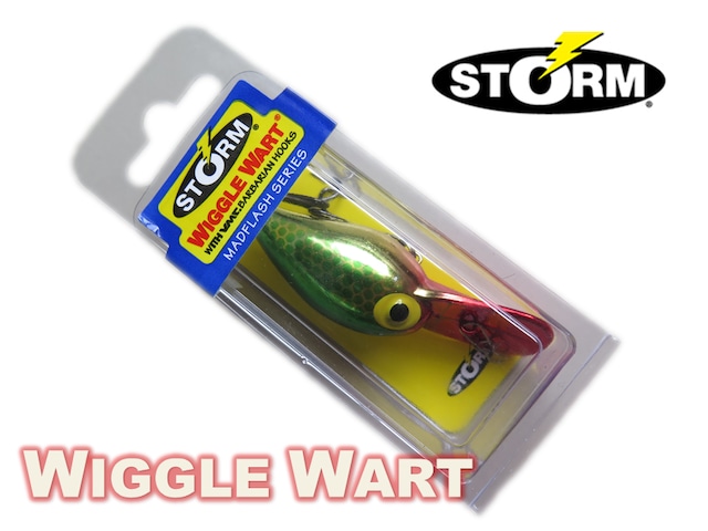 STORM WIGGLE WART / ストーム　ウィグルワート Met Grn Red Lip