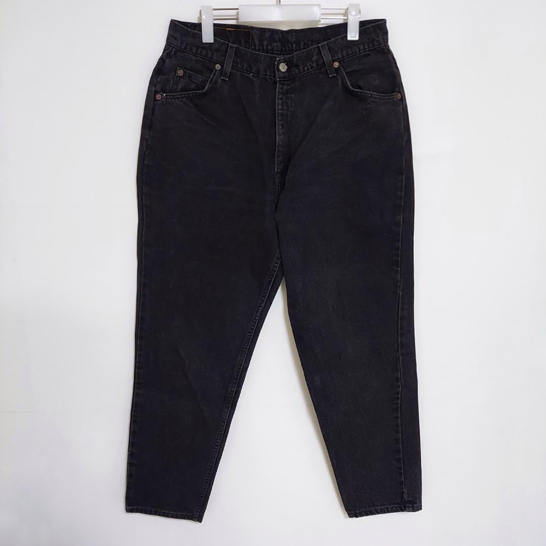 W31相当 Levi's リーバイス912 ブラックデニム 90s USA製 黒 | fuufu W31相当 Levi's リーバイス912 ブラックデニム 90s USA製 黒 | fuufu