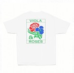 VIOLA&ROSES CLASSICカラーTEE NO.2 WT