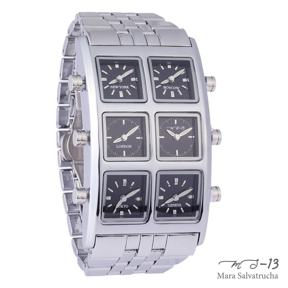 ［世界限定100本］【MS-13】腕時計 6TIME ZONE シックスタイム