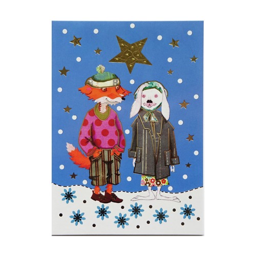 クリスマスポストカード BETTINA PELLANDA ウィーン [Luka Basic] LAG-2327