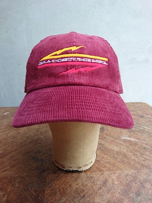 BAA COSTUME MFG. "SIGNATURE CORDUROY CAP" Burgundy Color