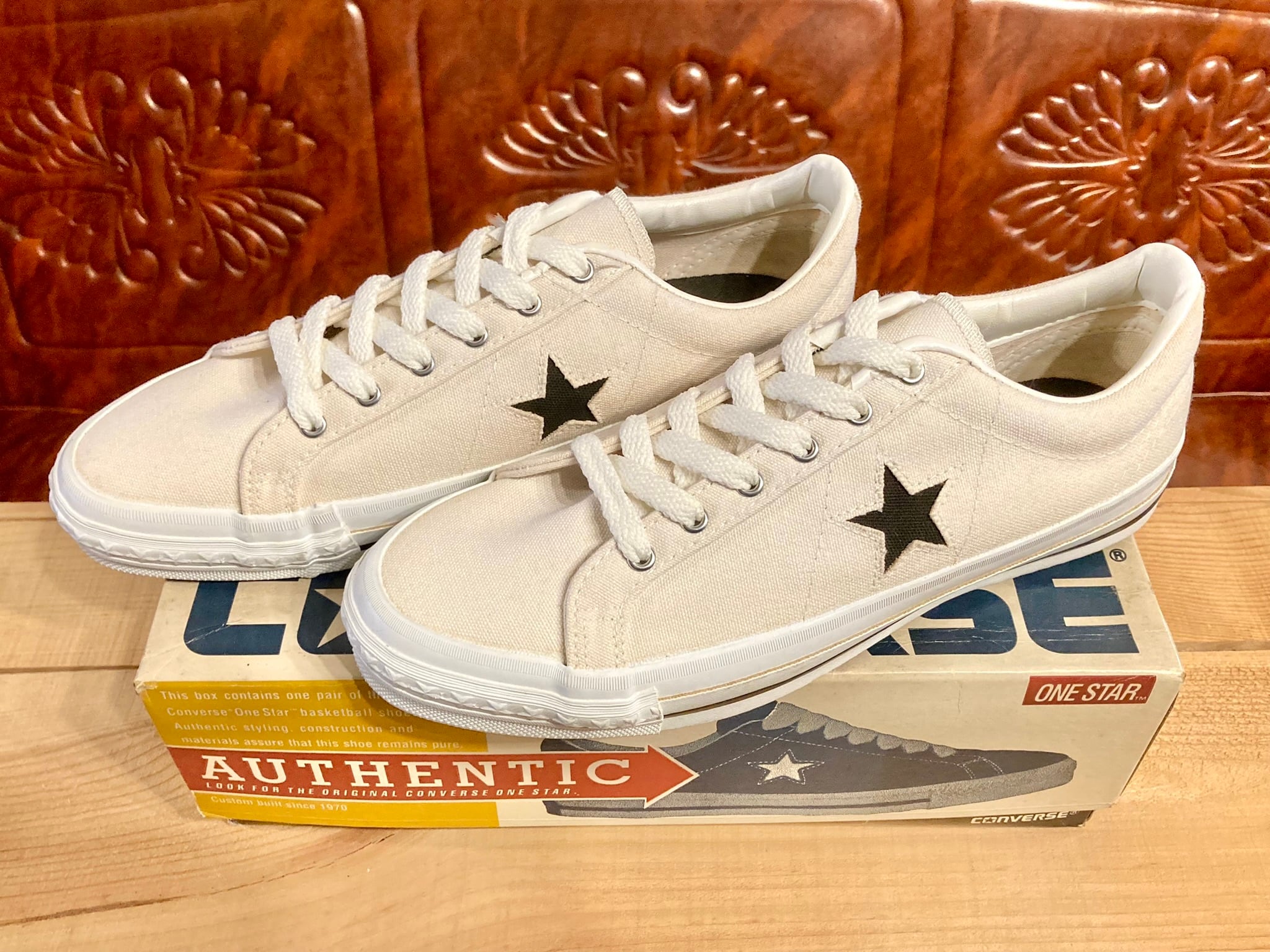 converse（コンバース） ONE STAR（ワンスター） 白/黒 9.5 28cm 90s 