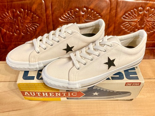 converse（コンバース） ONE STAR（ワンスター） 白/黒 9.5 28cm 90s USA 2311
