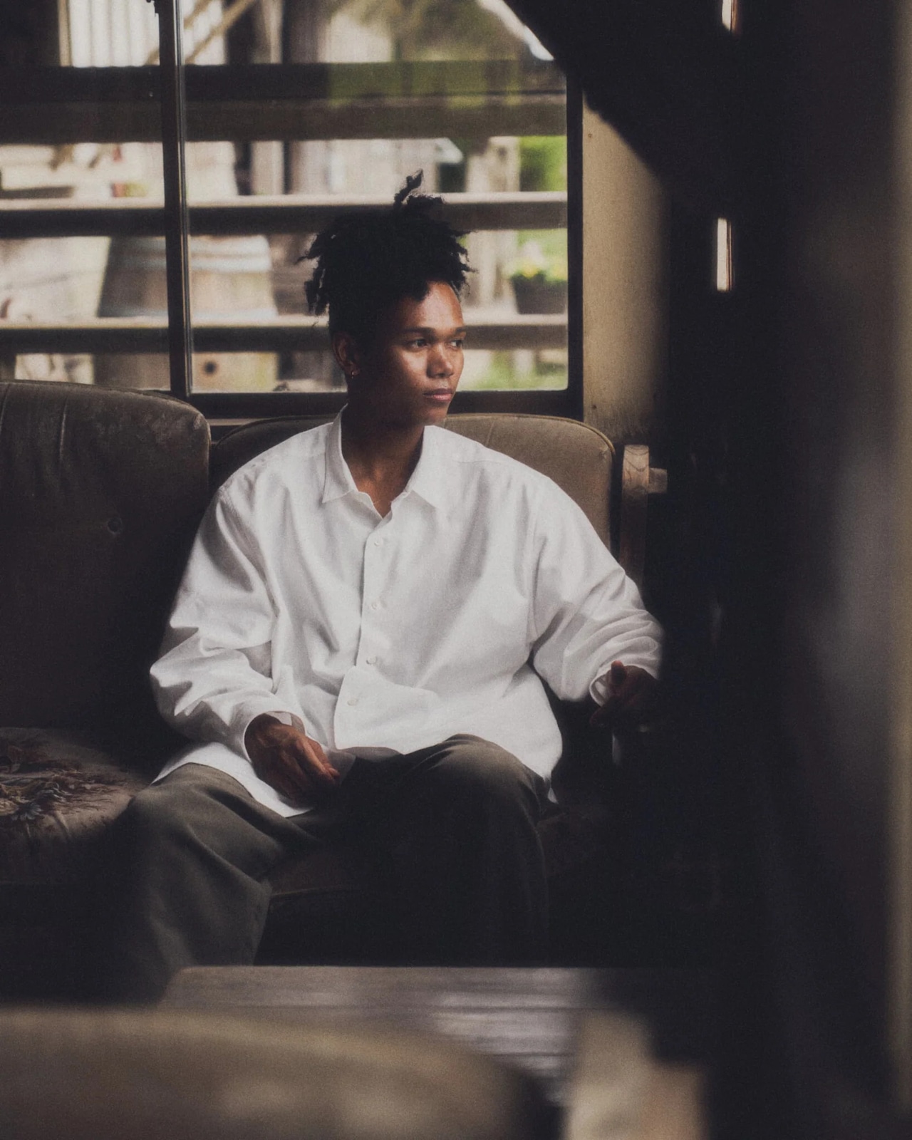 THE DAY / BRUSHED COTTON SHIRT
