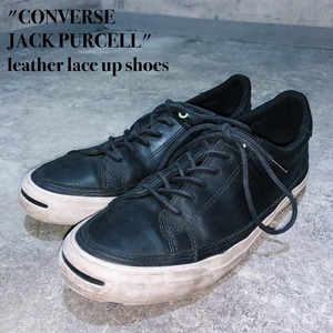 "CONVERSE JACK PURCELL"leather lace up shoes