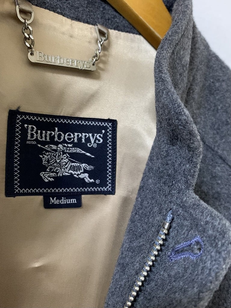 1980~90's Design Stand Collar Zip-Up Jacket "Burberrys"