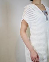 METHO - Harinuki Skipper Vest : white