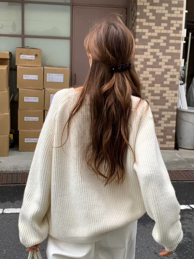 (OUNCE) noah hacci knit / 2color