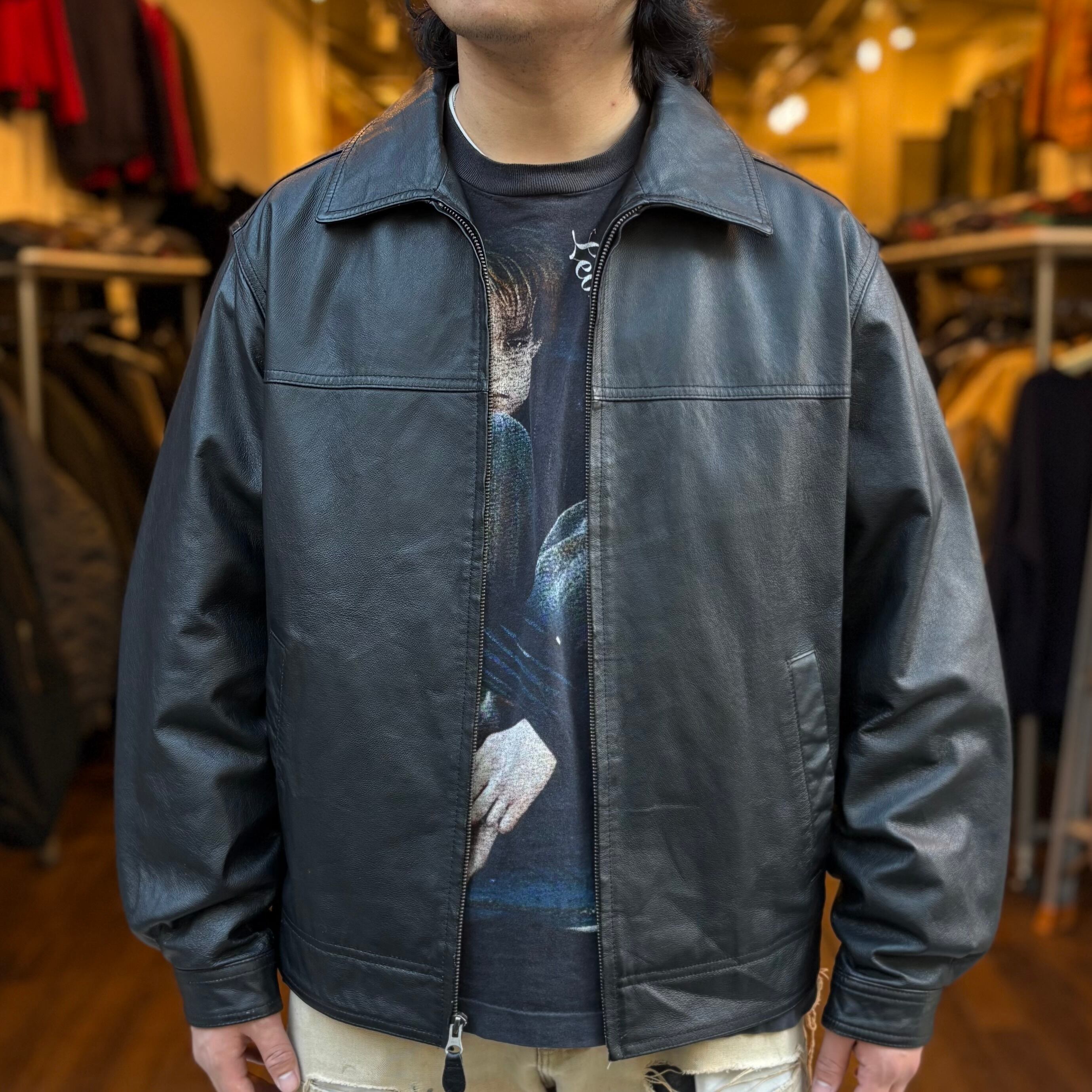 別格ﾚｻﾞｰ!!】90's Timberland Leather Jaket | 下北沢SPiKe＆SPiCe