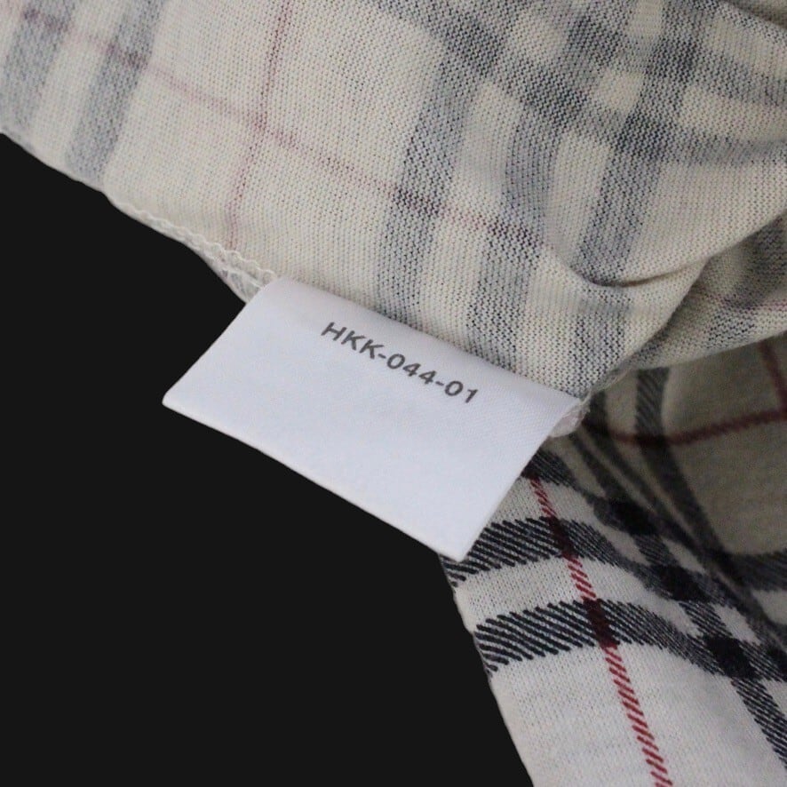 BURBERRY LONDON バーバリー ポロシャツ 香港製 白っぽいベージュ