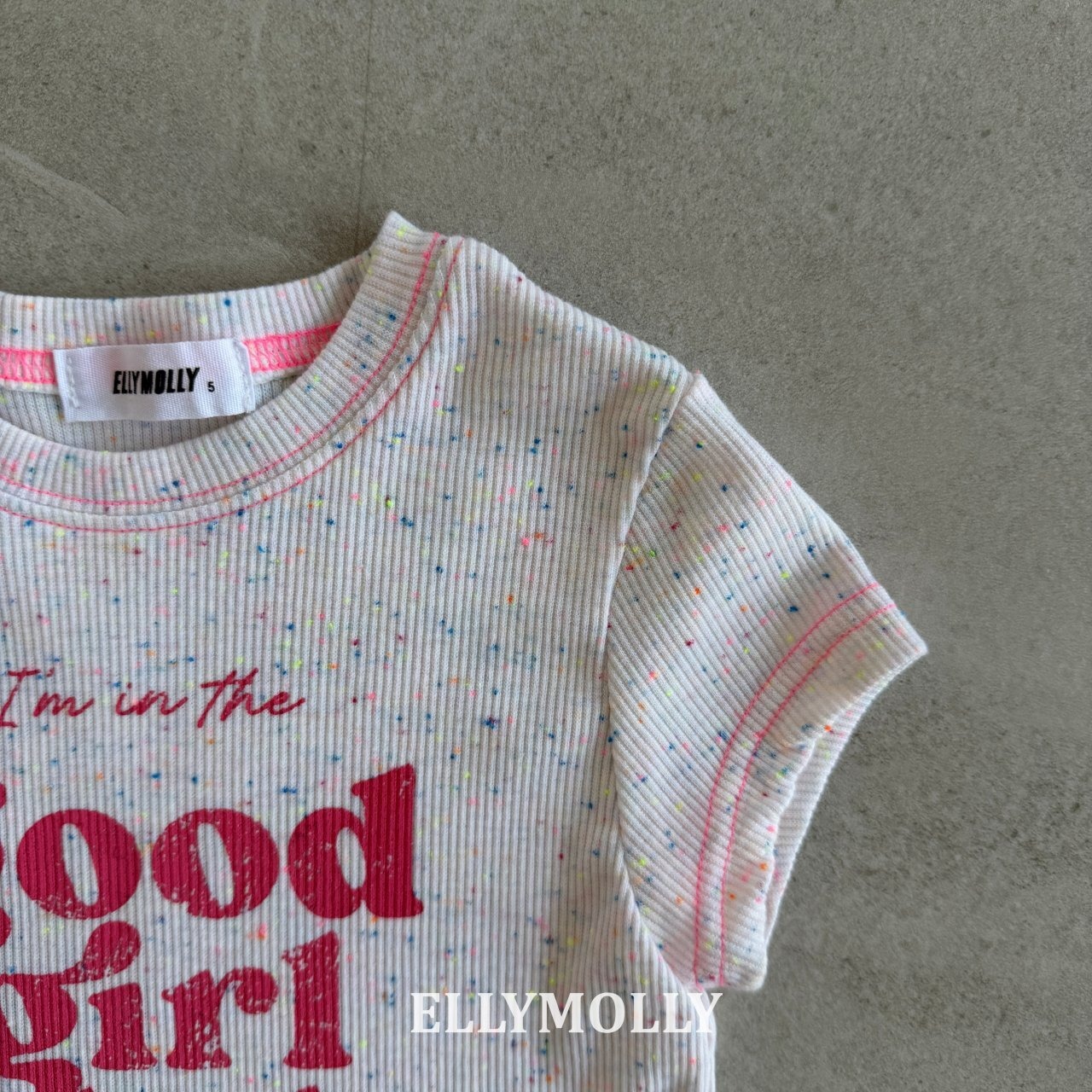 [7]M［即納］rainbow crop tee / elly molly  26summer