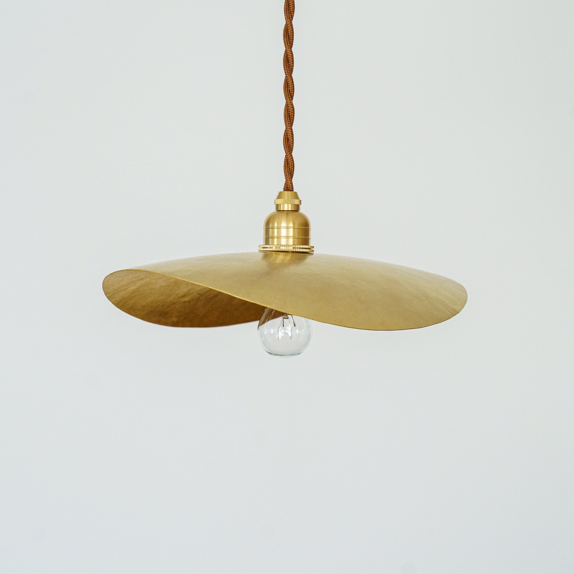 受注製作】ペンダントランプE17 ＜パピヨン230＞ / 真鍮 pendant lamp