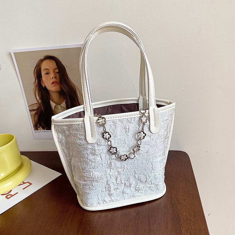 サマーレッド 夏物 手作りハンドバック2623640595