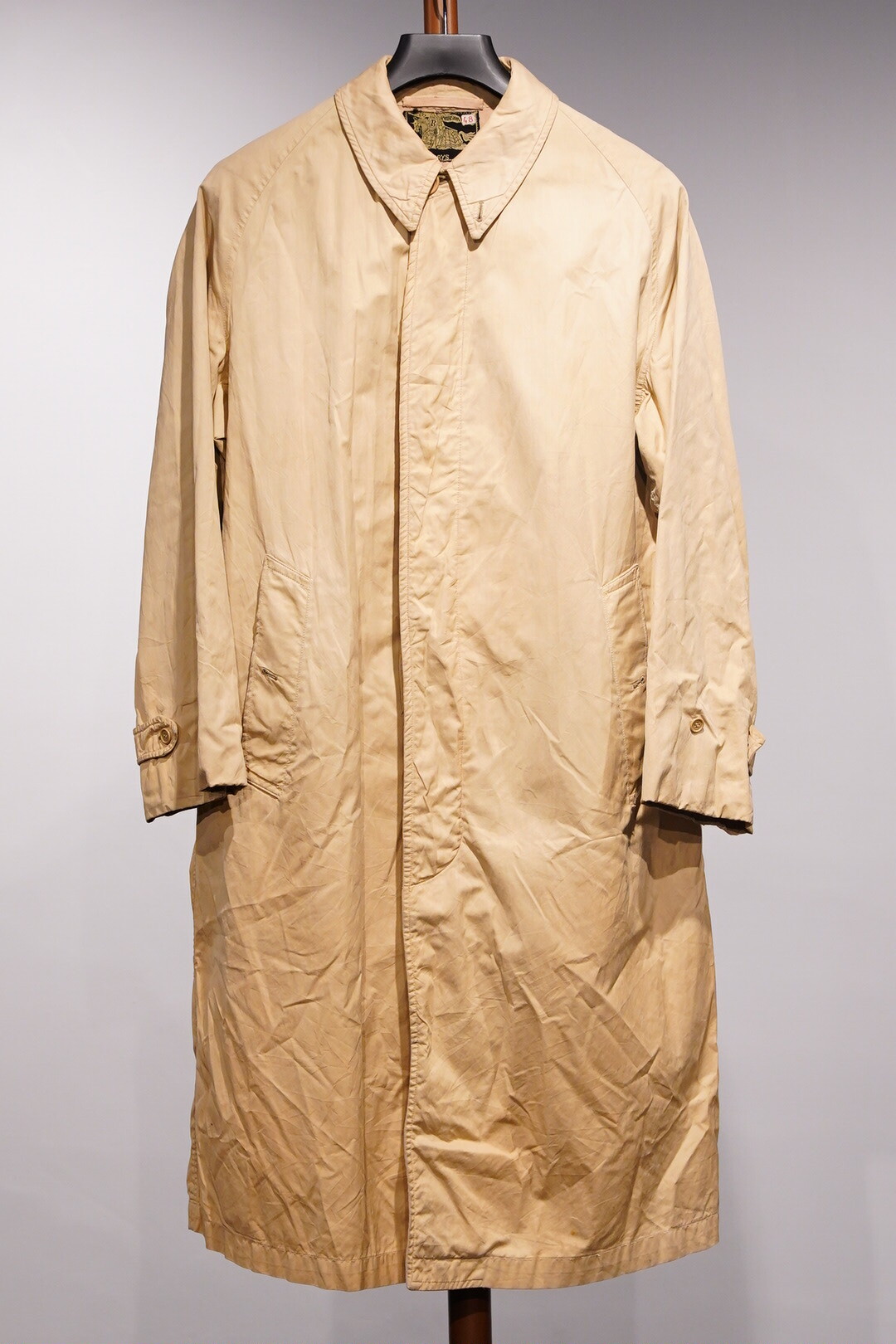 Burberry's Balmacaan coat, men's XL size /evb008759