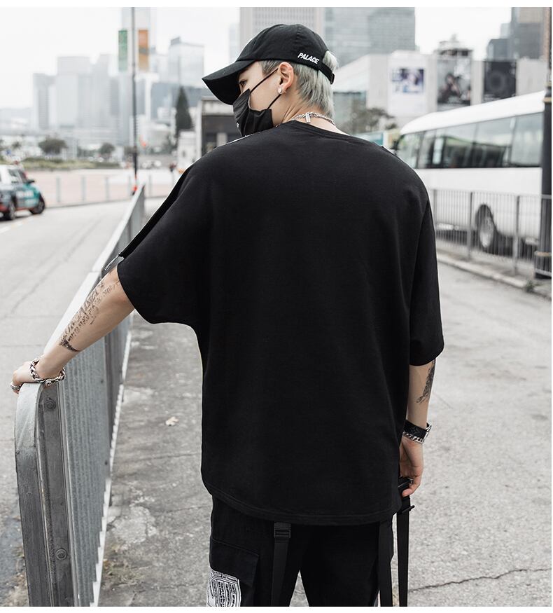 全2色 Tシャツ カットソー プリント カジュアル ストリート 