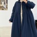 2色/裏地チェック柄リバーシブルコート ・12386