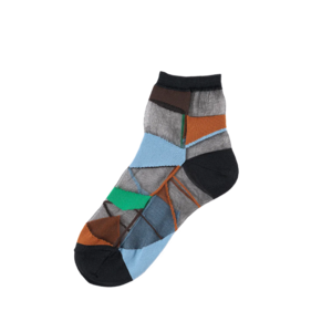 TRICOTÉ / line patch socks TR01SO004