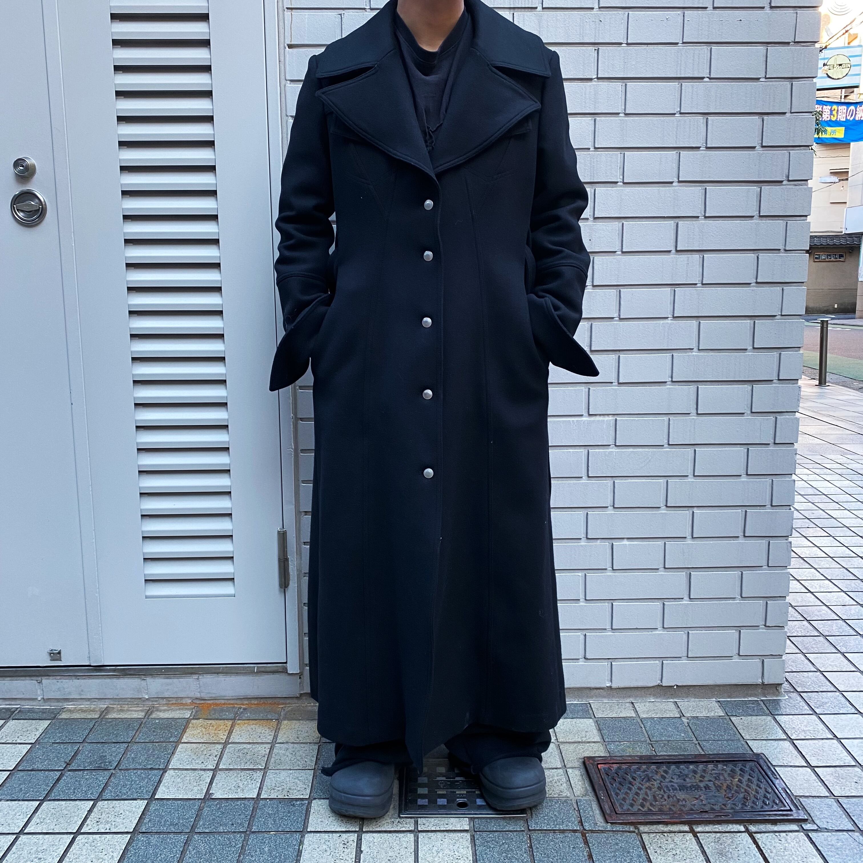 AMBUSH アンブッシュ 22AW REVER COAT ロングコート ブラック size44 
