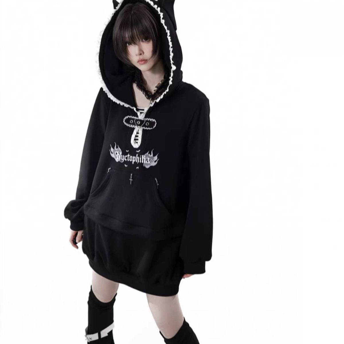 サブカル系ネコミミクロスコーデセットアップ：ジャケット | Maiden's Rêve