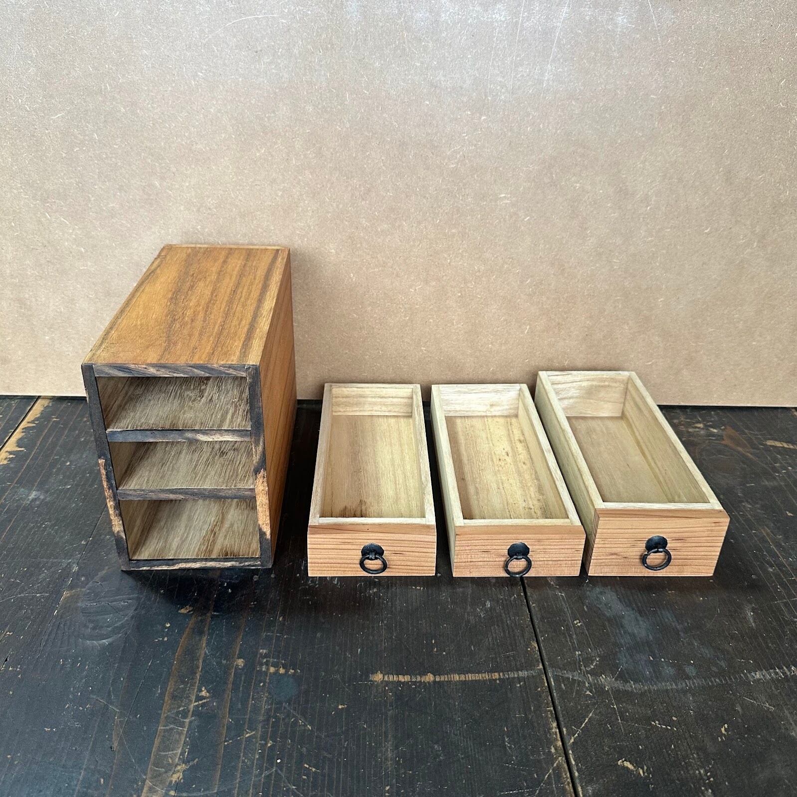 【一点もの】JIDAI 整理箱(JS002)|明治時代の時代箪笥を、暮らしの中へ。