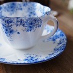 英国シェリー Dainty Blue デインティブルー カップ&ソーサーB thumbnail 4