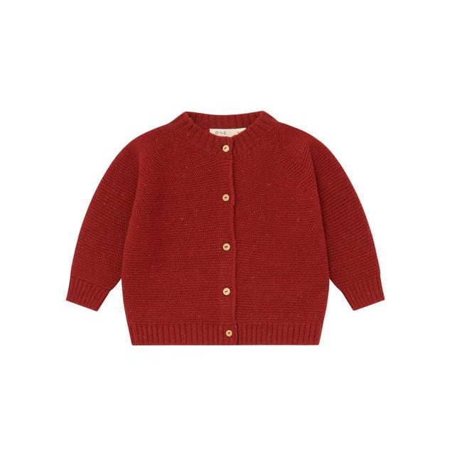 organic zoo / Paprika Wool Cardigan / 6-12M