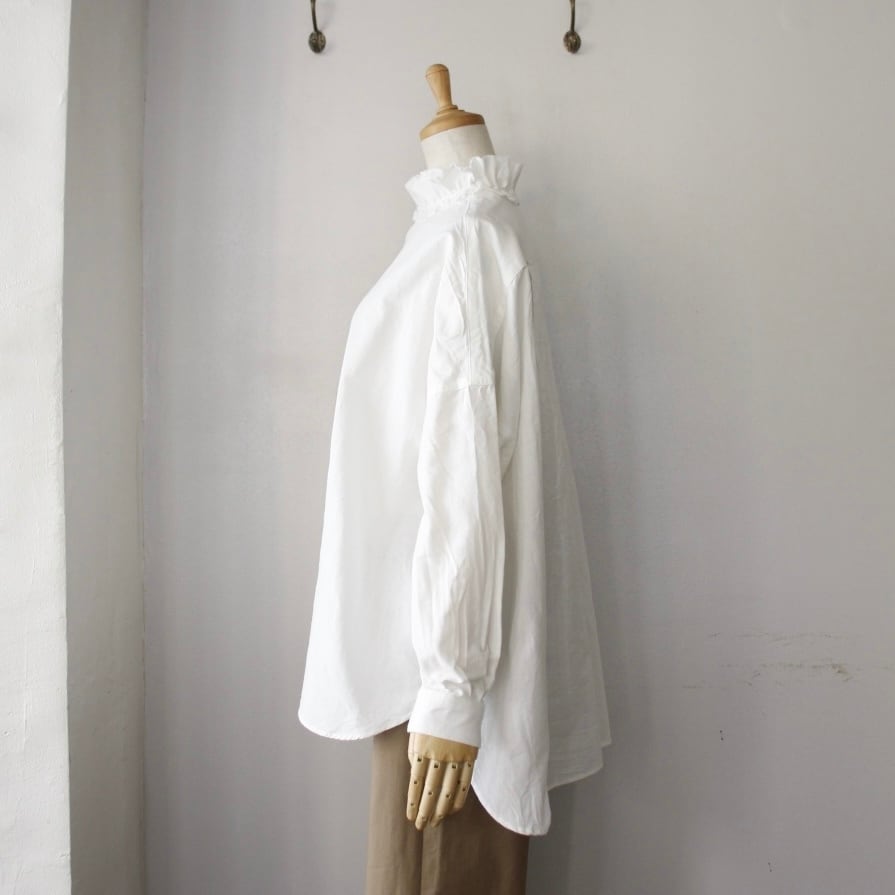 Yarmo Ruffle Shirts Dungaree（ラッフルシャツダンガリー） | coromo