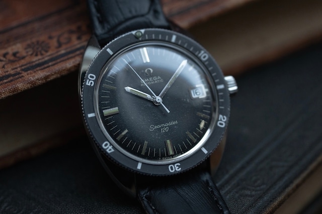 【OMEGA】1960s シーマスター120 フルサイズ ”Marine snow”  自動巻き   vintagewatch　/　Seamaster120 / Cal.565