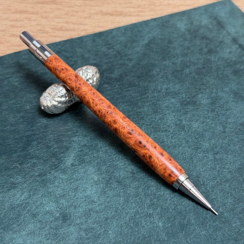 Steef&Co シャープペンシル 花梨瘤 04965 特上本花梨瘤 DM-1 シャープペンシル 0.5mm | クラフト工房