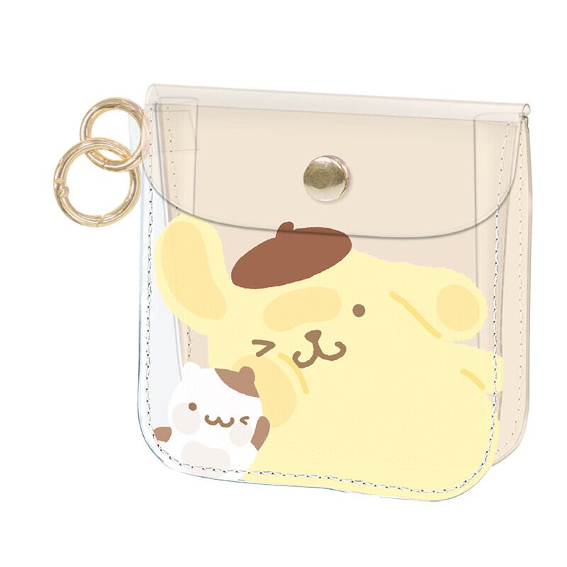 クリアミニポーチ サンリオキャラクターズ ポムポムプリン | もしもし