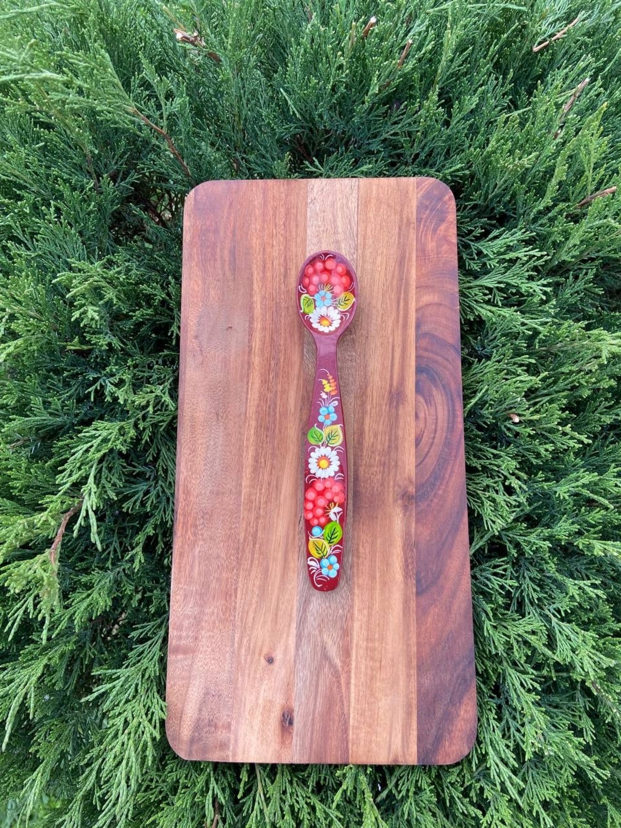 ペトリキフカ・スプーン（ホメンコ）18cm - 5