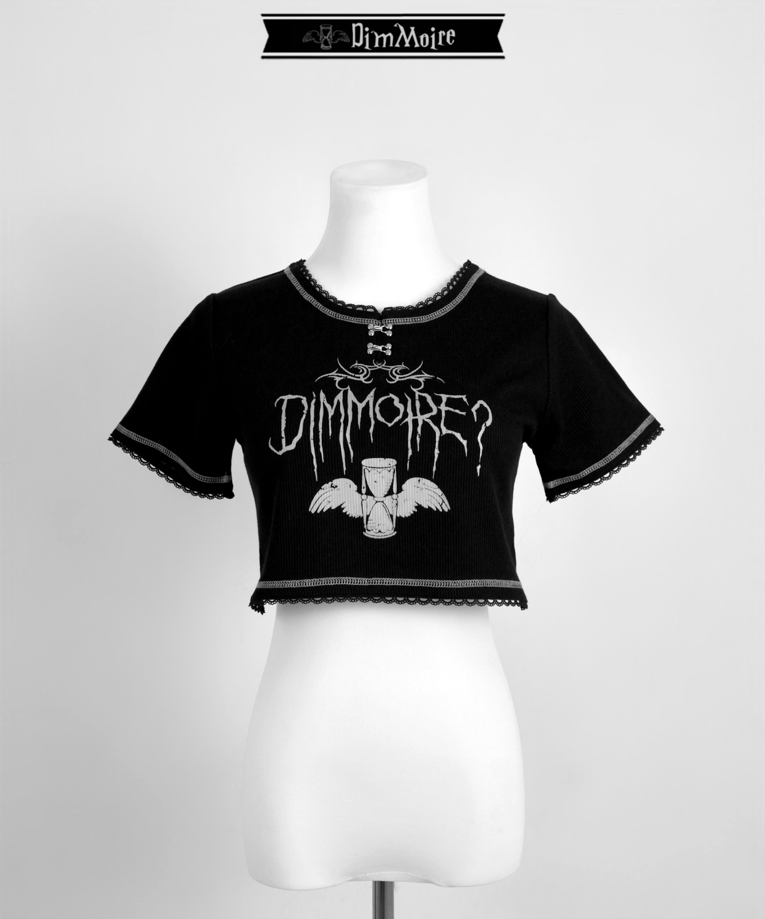 dimmoire スカラップmini Tシャツ【White】 - Tシャツ/カットソー(半袖
