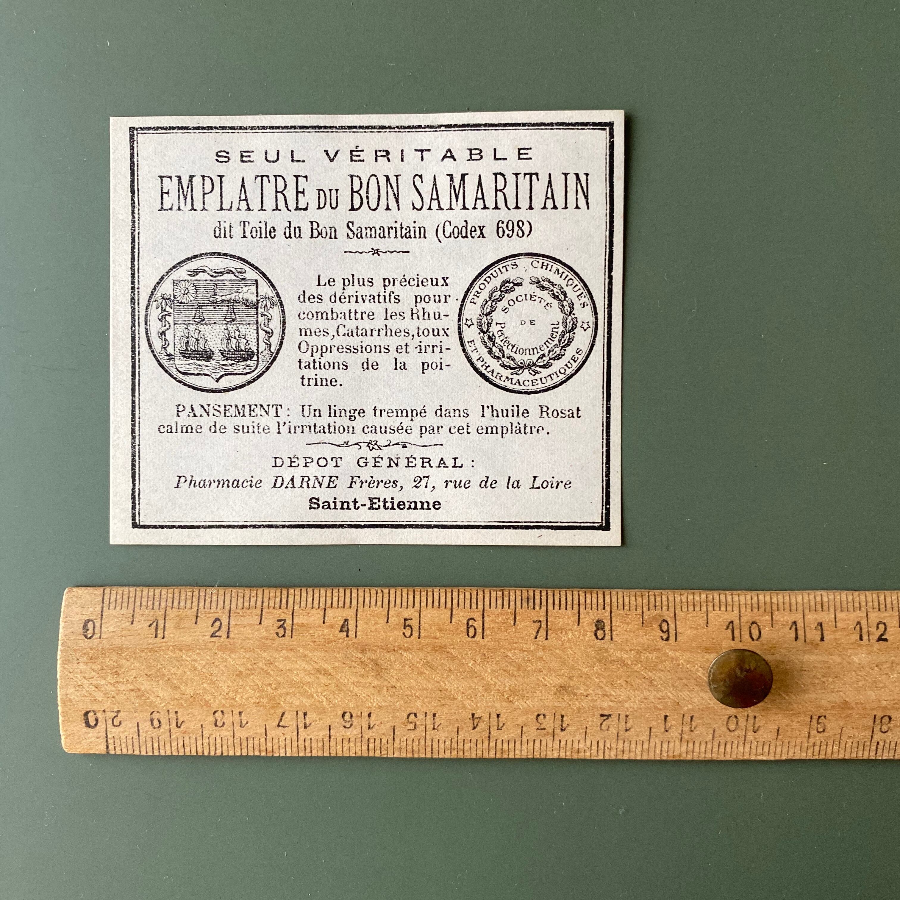 アンティーク薬局ラベル / vp0057 | Petit Musée | プチミュゼ