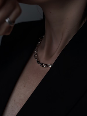 original chain combination necklace silver（再入荷）